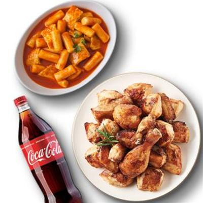 굽네치킨 오리지널+맵달떡볶이+콜라(1.25L)