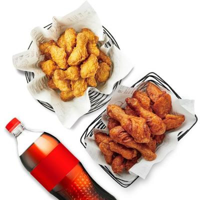 교촌치킨 허니콤보+레드콤보+콜라(1.25L)